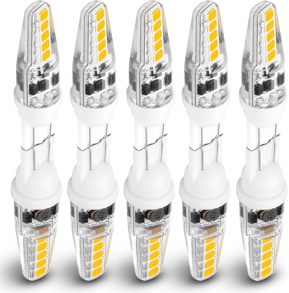Xyanmc T5 T10 Wedge Base LED Landscape Bulbs 12 Volt Low Voltage