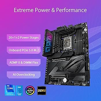 Amazon | ASUS ROG Maximus Z790 Dark Hero (WiFi 7) LGA 1700(Intel