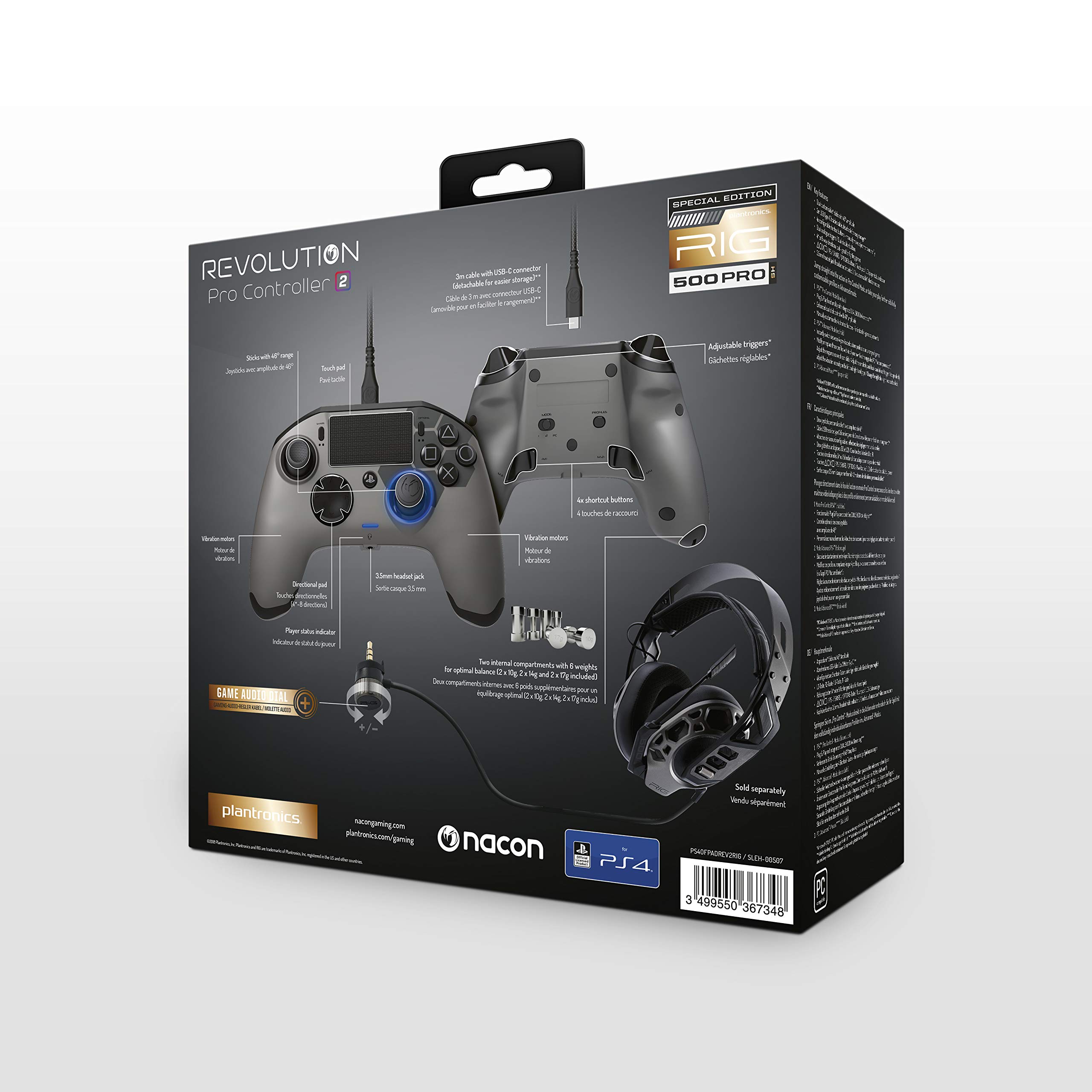 Amazon.co.jp: PS4用ナコンレボリューションプロコントローラーV2リグ