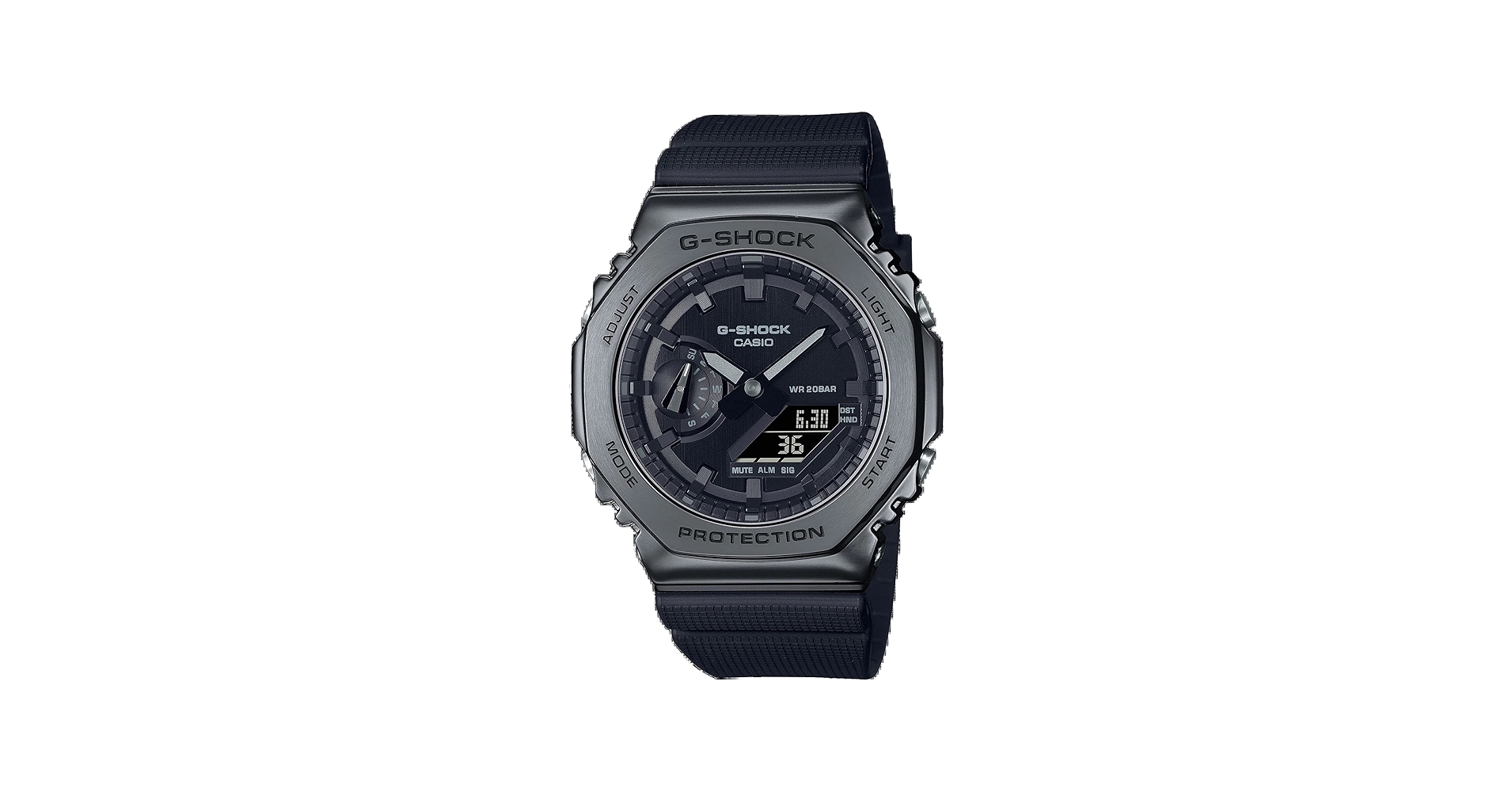 Amazon.com: G-Shock GM2100BB-1A Black One Size : Clothing, Shoes