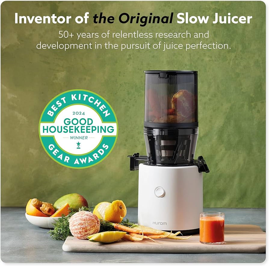 Amazon.com: Hurom H320N Cold Press Juicer Machine, Easy to Clean