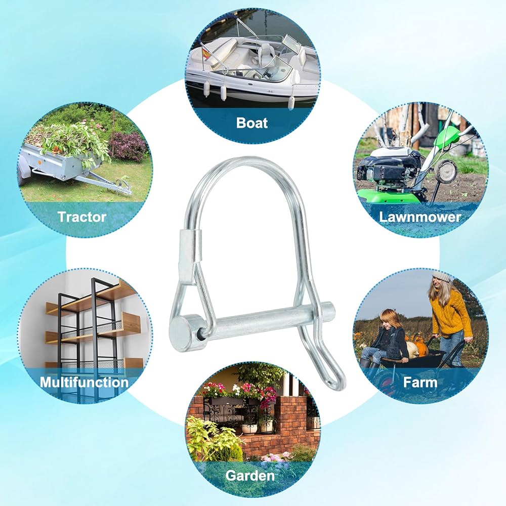 Amazon.co.jp: PATIKIL シャフトロックピンWイヤ1/4x1-3/4