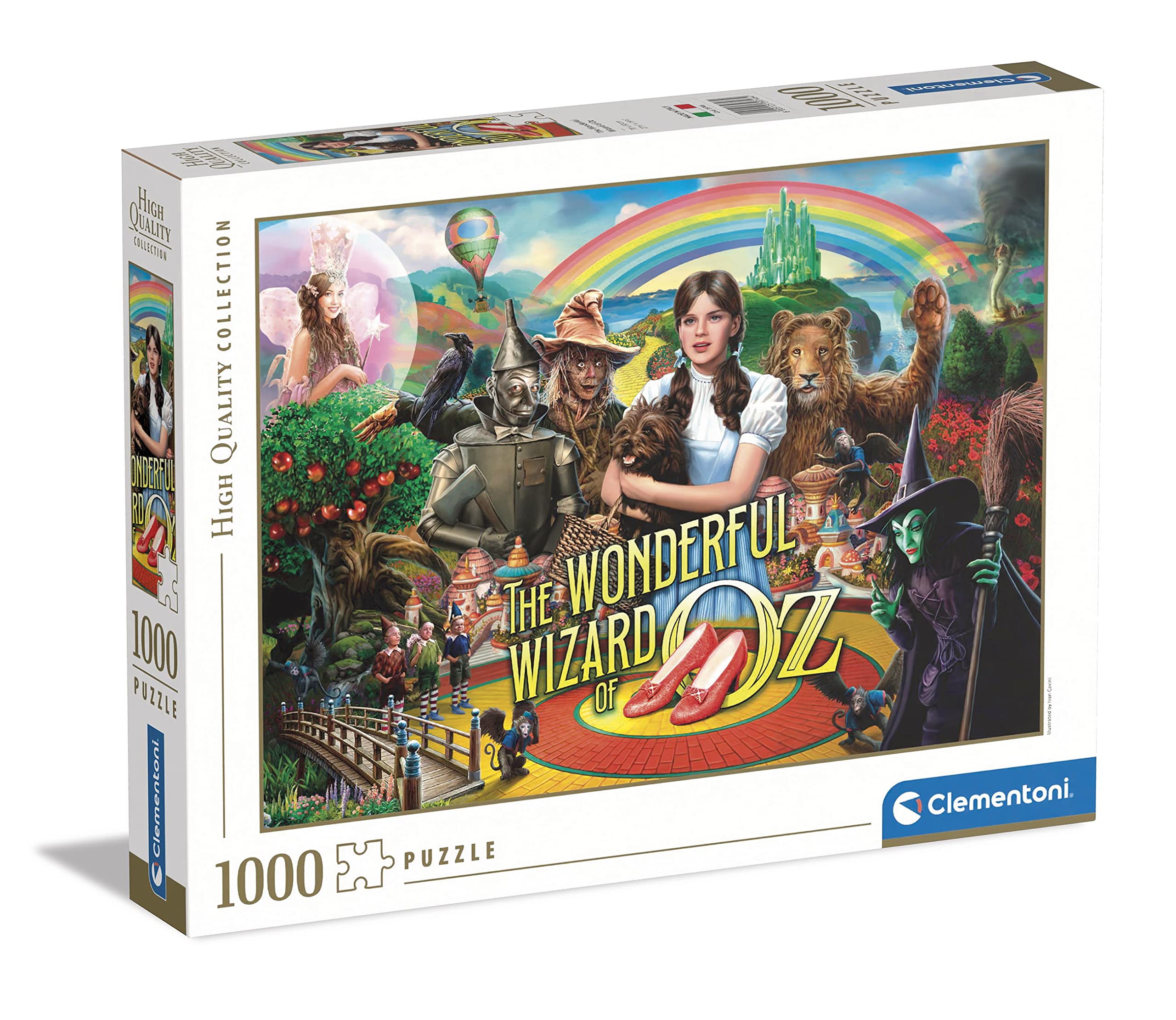 Amazon.com: Clementoni The Wonderful Wizard Of Oz-1000 Piece Adult