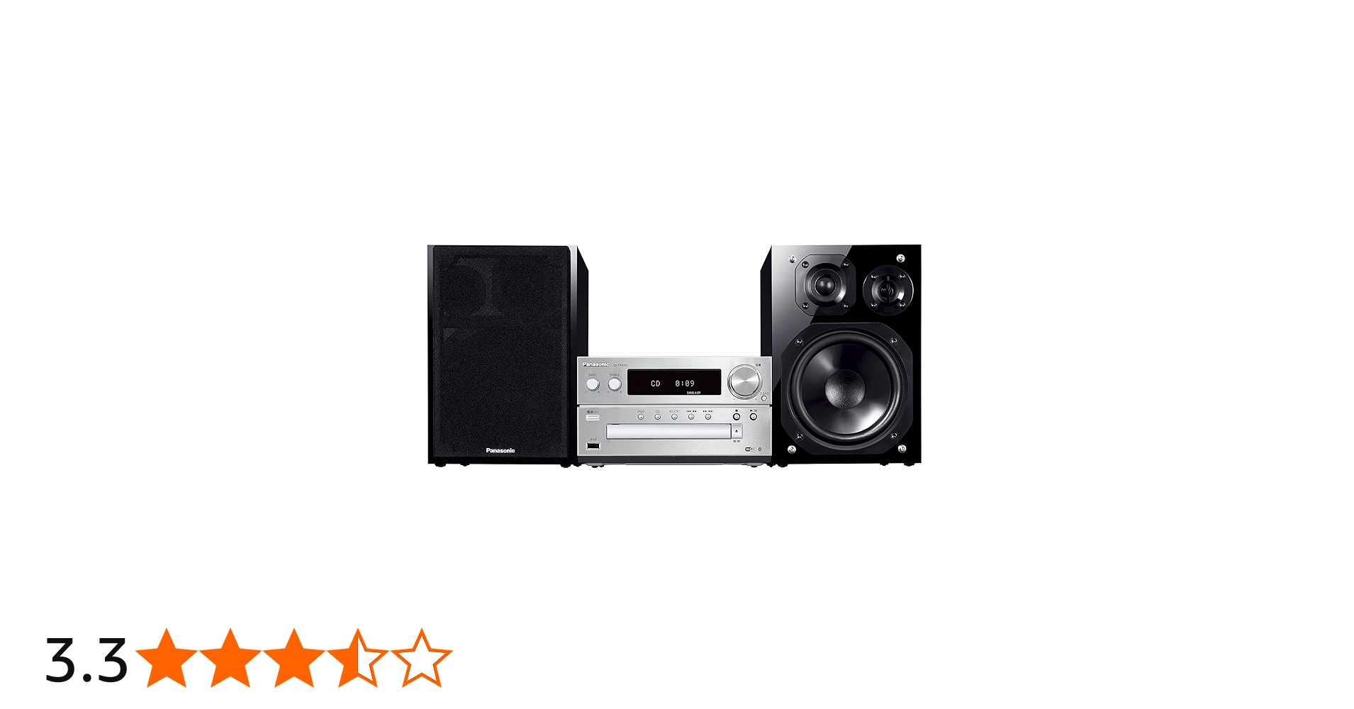 Amazon.co.jp: Panasonic CDステレオシステム シルバー SC-PMX9-S