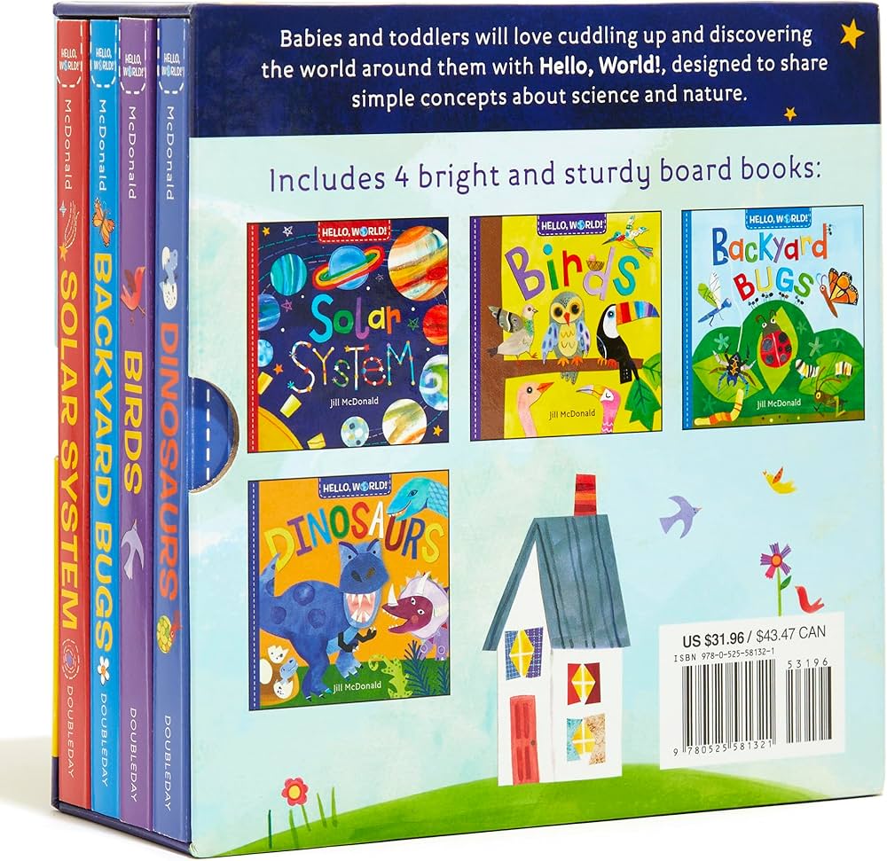 Hello, World! Boxed Set: Solar System; Dinosaurs; Backyard Birds