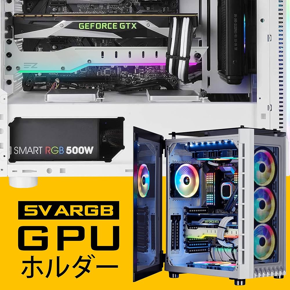Amazon | EZDIY-FAB 汎用ビデオカードホルダー GPUブレースサポート