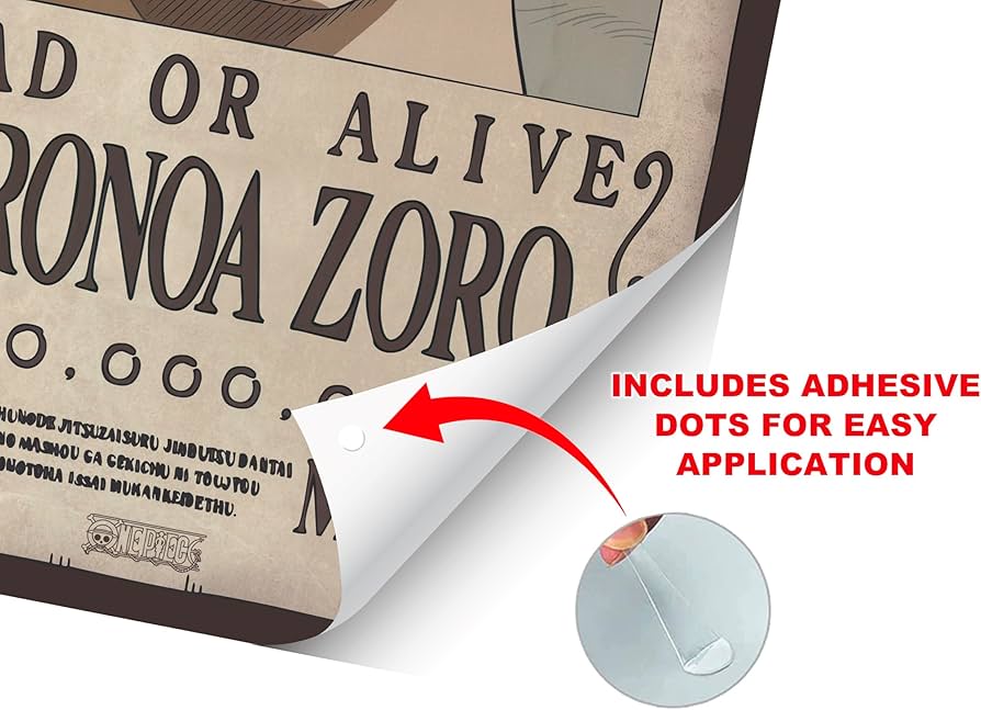 Amazon.com: CINEMAFLIX One Piece Wanted POSTER 20 x 13.5 inches