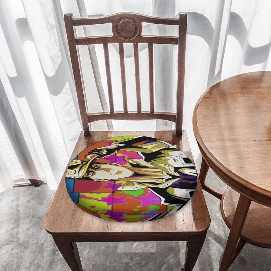 Amazon.co.jp: ジョジョの奇妙な冒険 クッション ダイニング 座布団