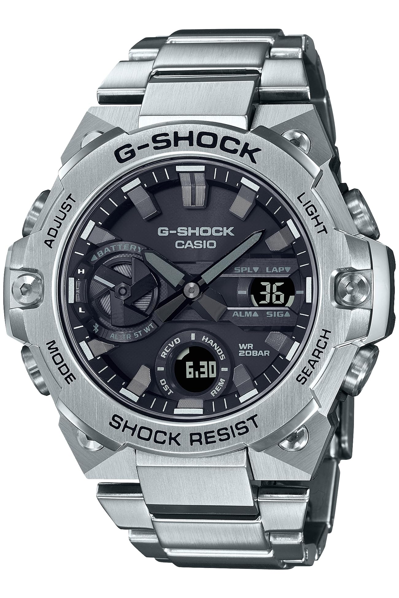 CASIO G-Shock GST-B400D-1AJF G-Steel Bluetooth Solar Watch