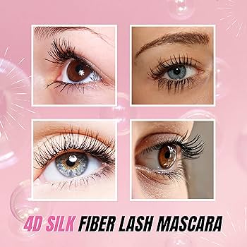 Amazon.com : Silk Fiber Mascara 4D, Lengthening and Thickening