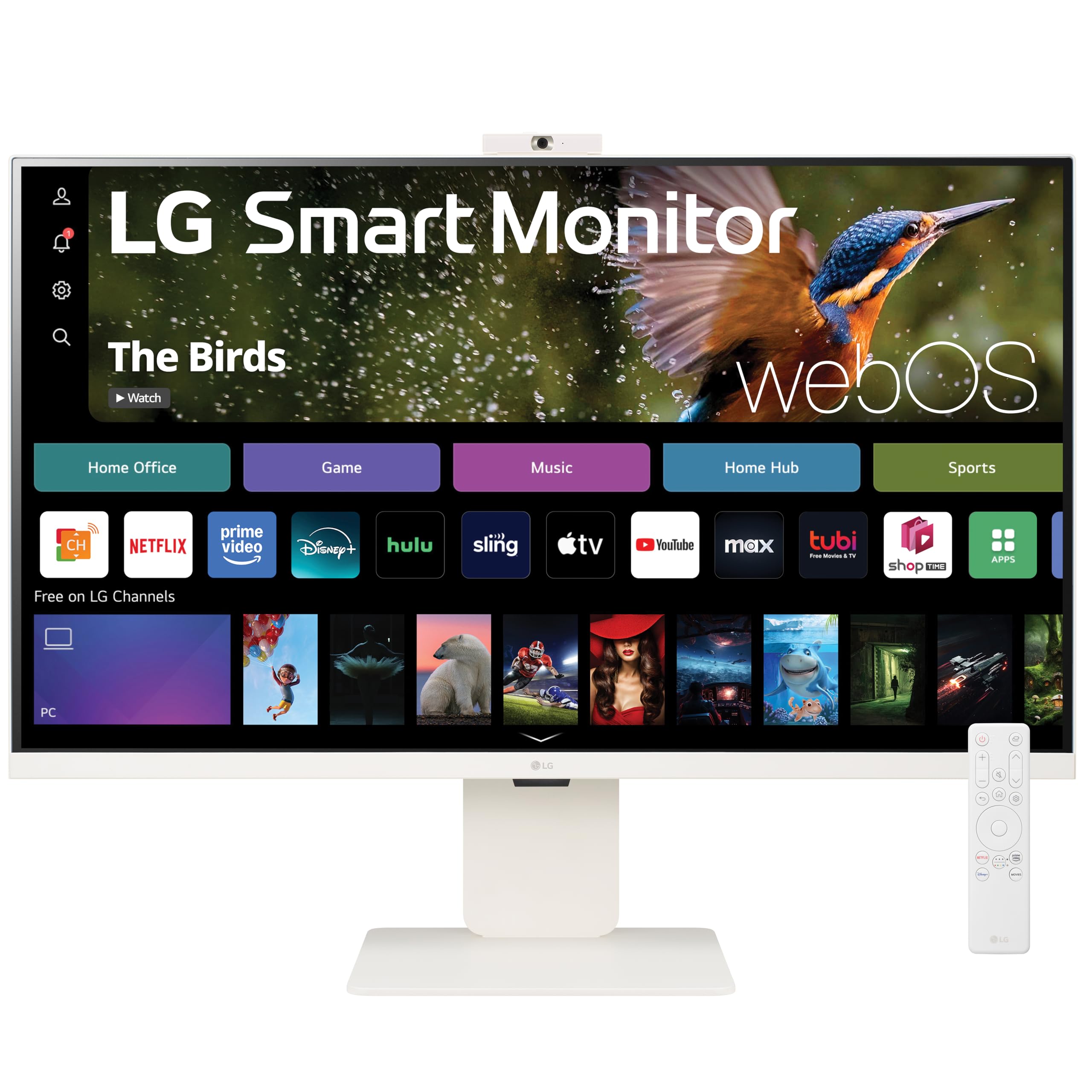 Amazon.com: LG 32SR85U-W Smart Monitor 32-inch 4K UHD (3840x2160