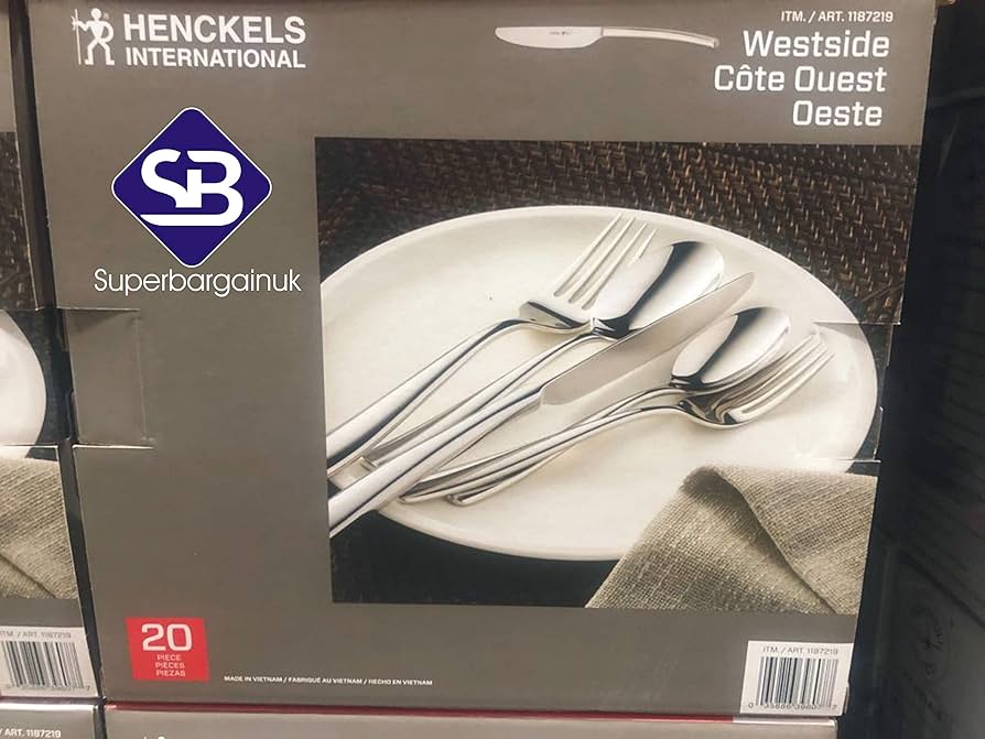 Amazon | 【HENCKELS】正規品 ヘンケルス 20pc カトラリーセット