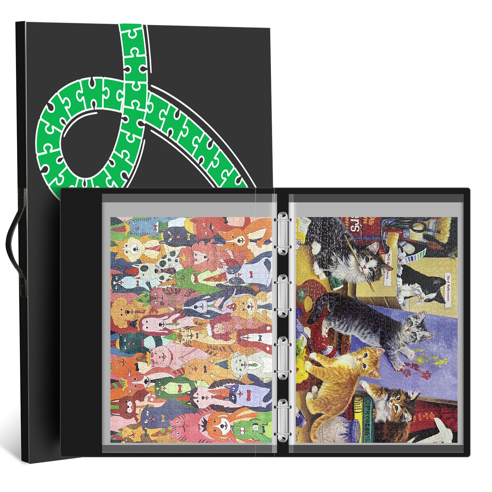 Amazon.co.jp: Nariolar 1000ピース パズル収納フォルダー ポータブル