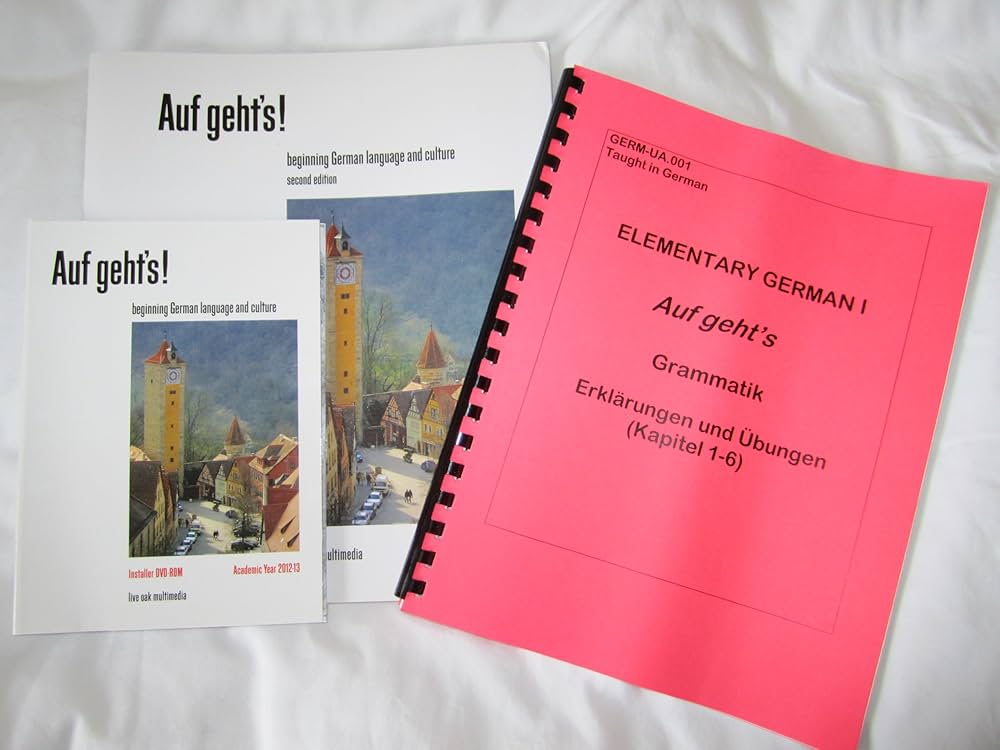 Amazon.com: Auf Geht's! Beginning German Language and Culture