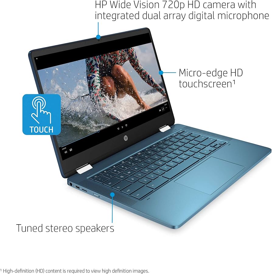 Amazon.com: HP Laptop X360 14a Chromebook 14