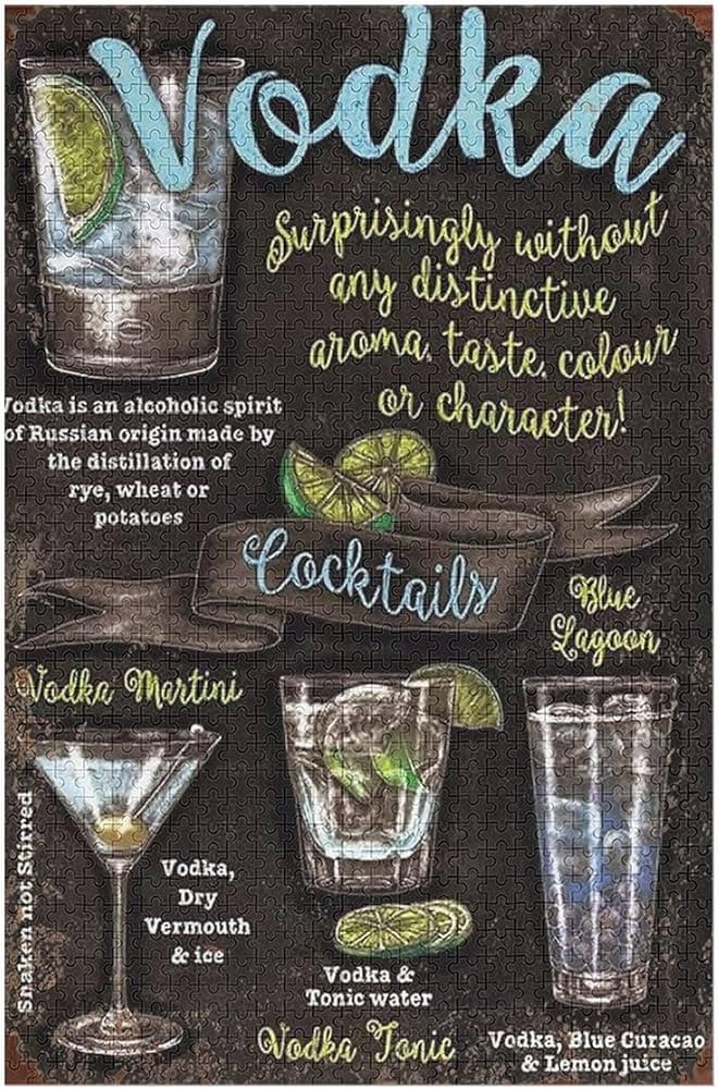 Amazon | 大人のための素晴らしいジグソーパズル 1000ピース ウォッカ