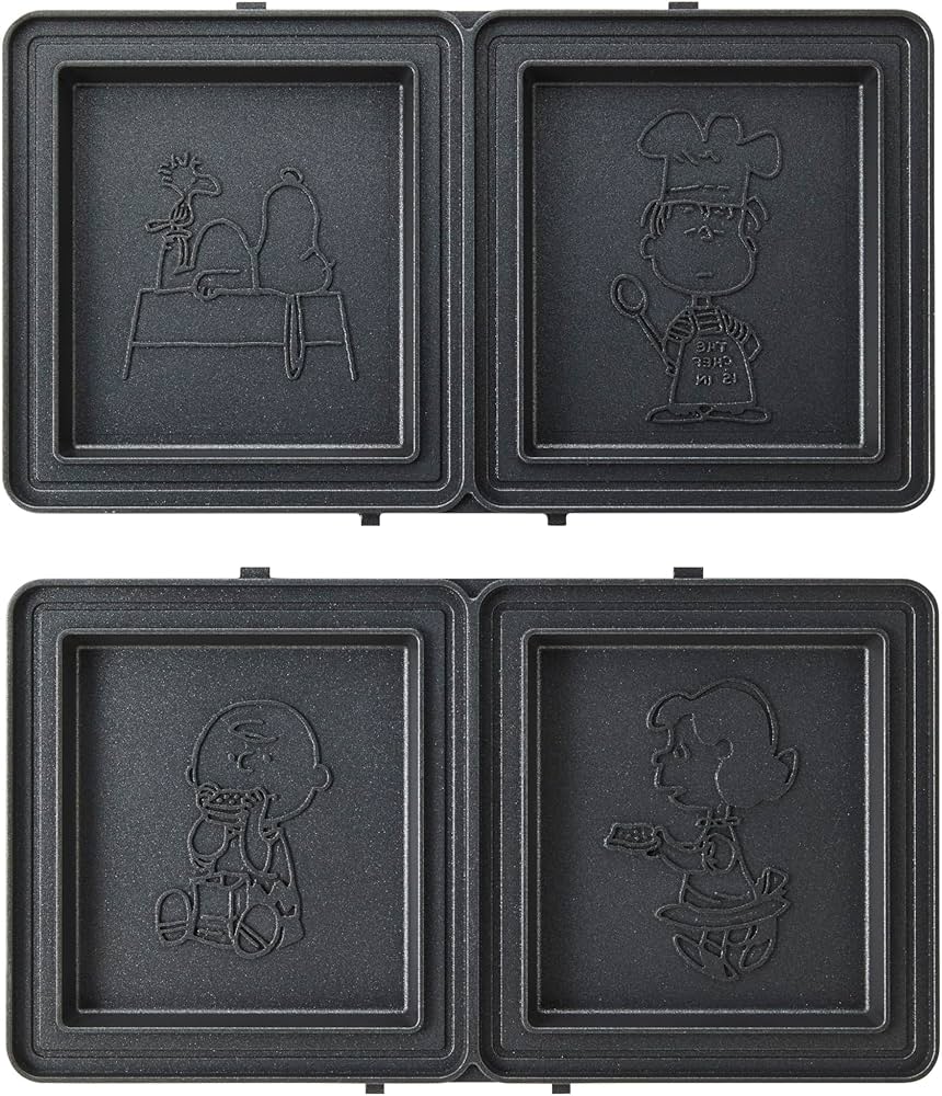 Amazon | BRUNO PEANUTS グリルサンドメーカーダブル用 ホットサンド