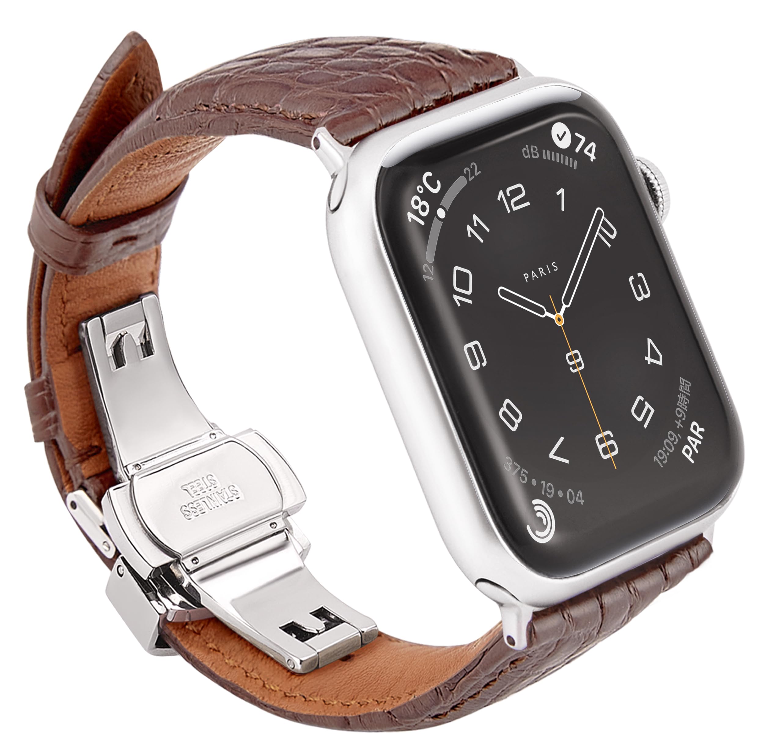 Amazon.co.jp: [Sea Sha]コンパチブル apple watch バンド44MM 45MM