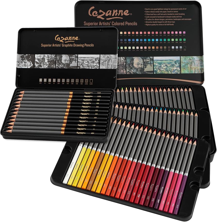 Amazon.com: Cezanne Color and Graphite Pencil Set - Professional