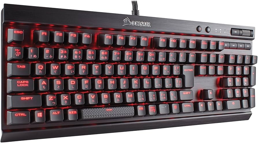 Amazon.co.jp: Corsair K70 LUX CherryMX Red -日本語 ゲーミング