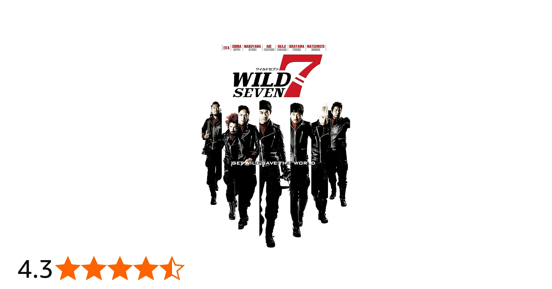 Amazon.co.jp: ワイルド7 [DVD] : 瑛太, 椎名桔平, 丸山隆平, 阿部 力
