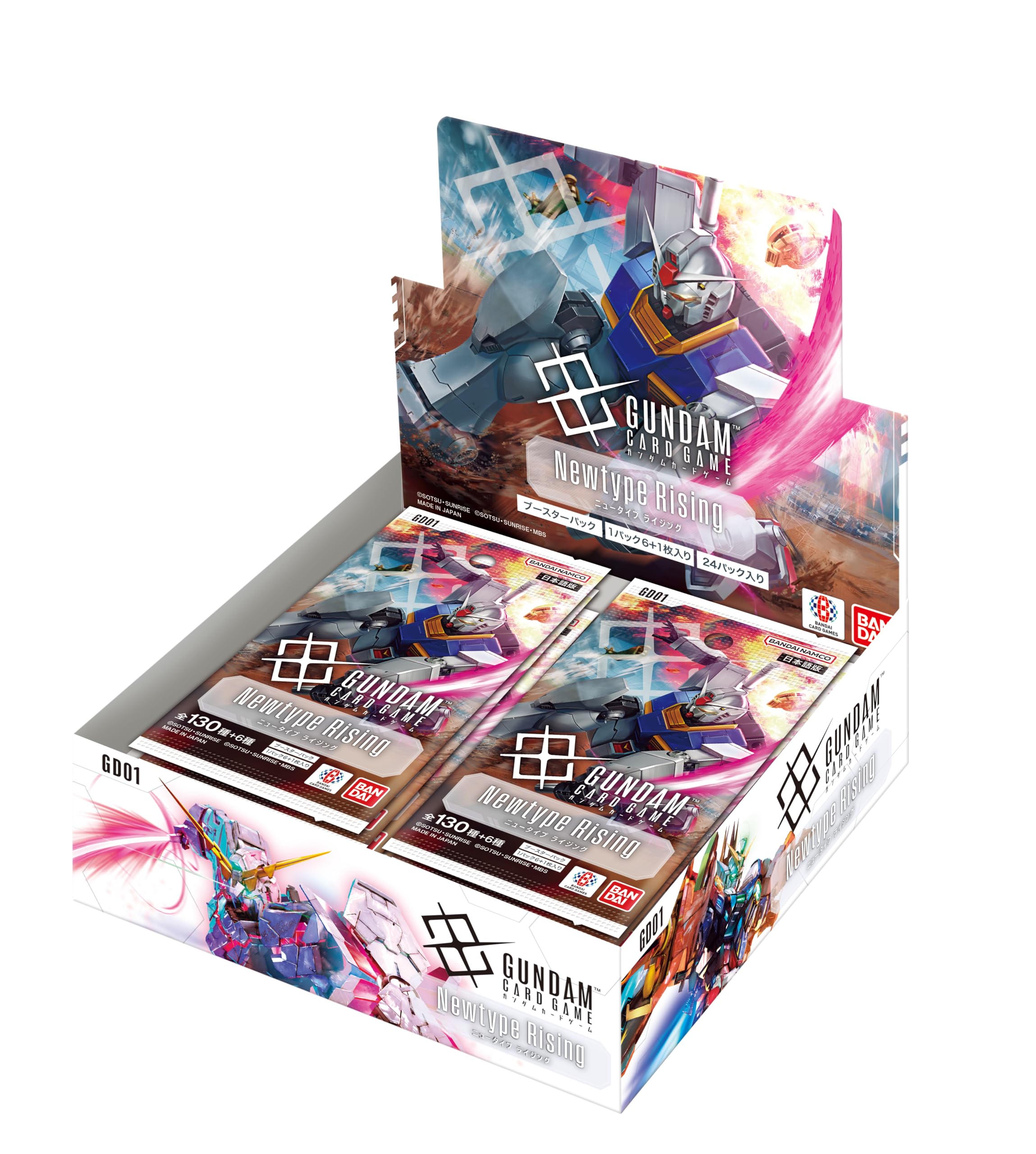Amazon.com: Gundam Card Game Booster Box - Newtype Rising (GD01