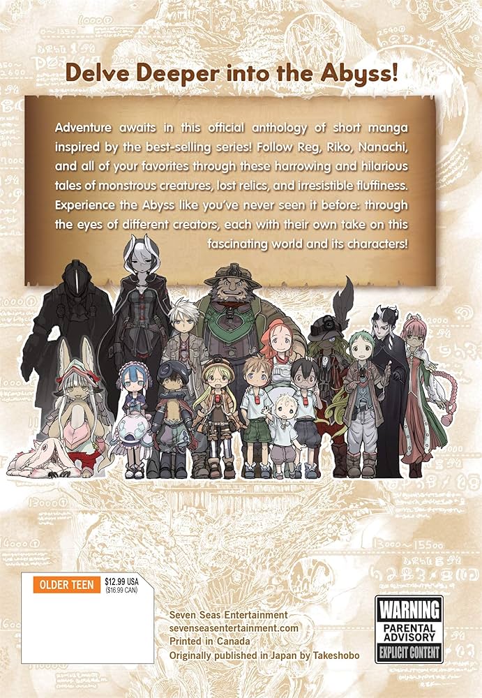 Amazon | Made in Abyss Official Anthology - Layer 1: Irredeemable