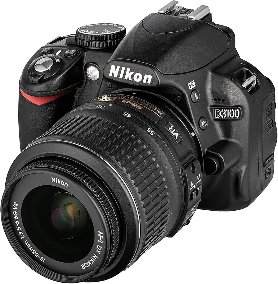 Amazon.com : Nikon D3100 14.2MP DSLR Camera with AF-S DX 18-55mm f