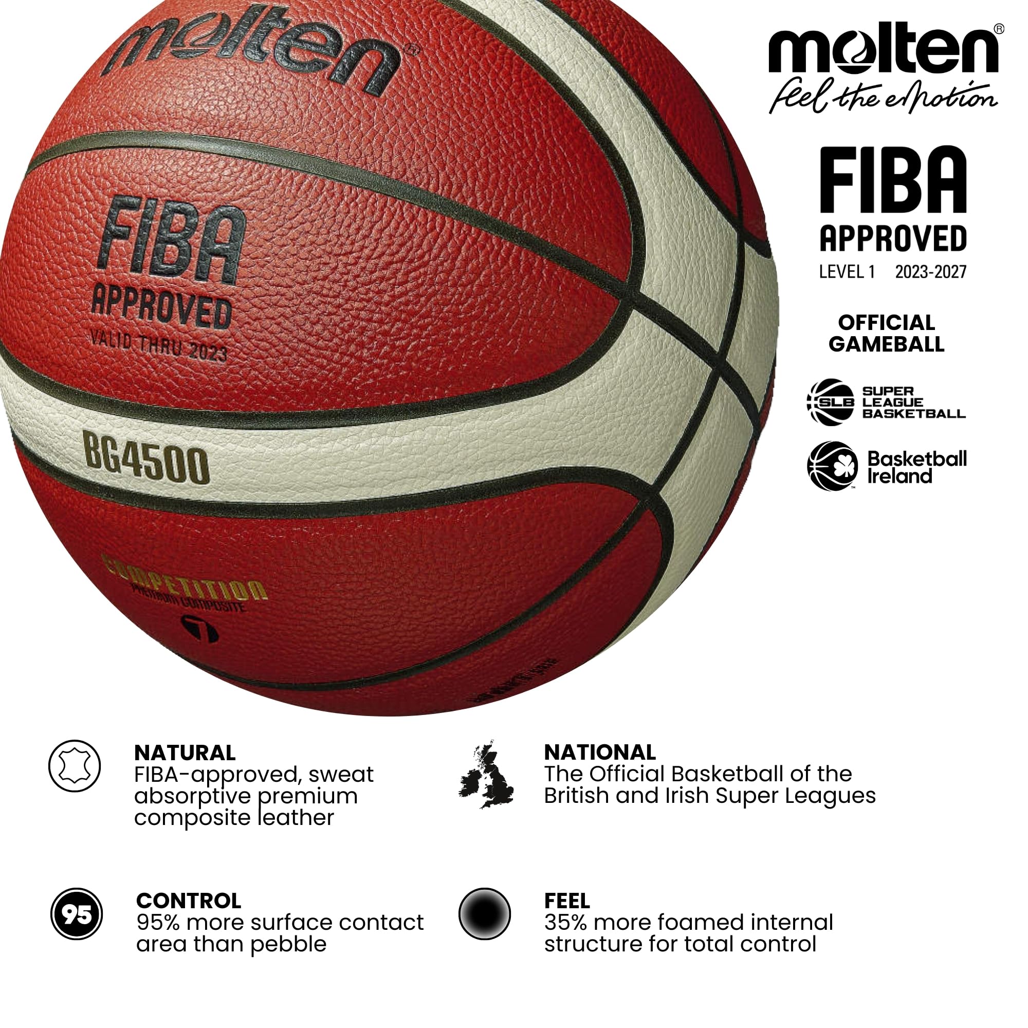 Amazon | Molten(モルテン) バスケットボール マッチボール BBL&WBBL