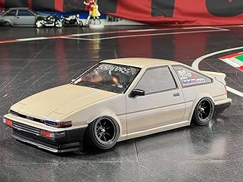 Amazon | 1/10 AE86 トレノ Mシャーシ用 ボディ未塗装 | ラジコン