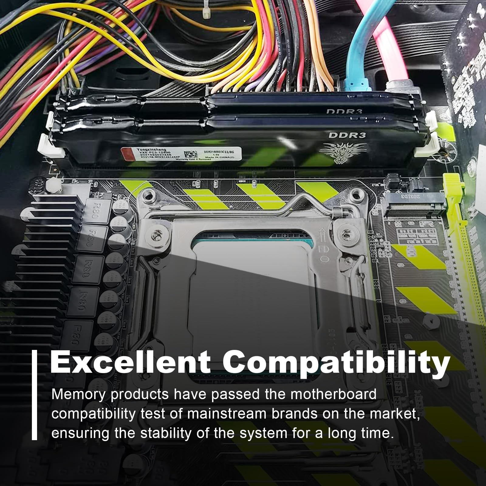 Yongxinsheng DDR3 32GB Kit (8GBx4) Desktop RAM 1866MHz PC3-14900