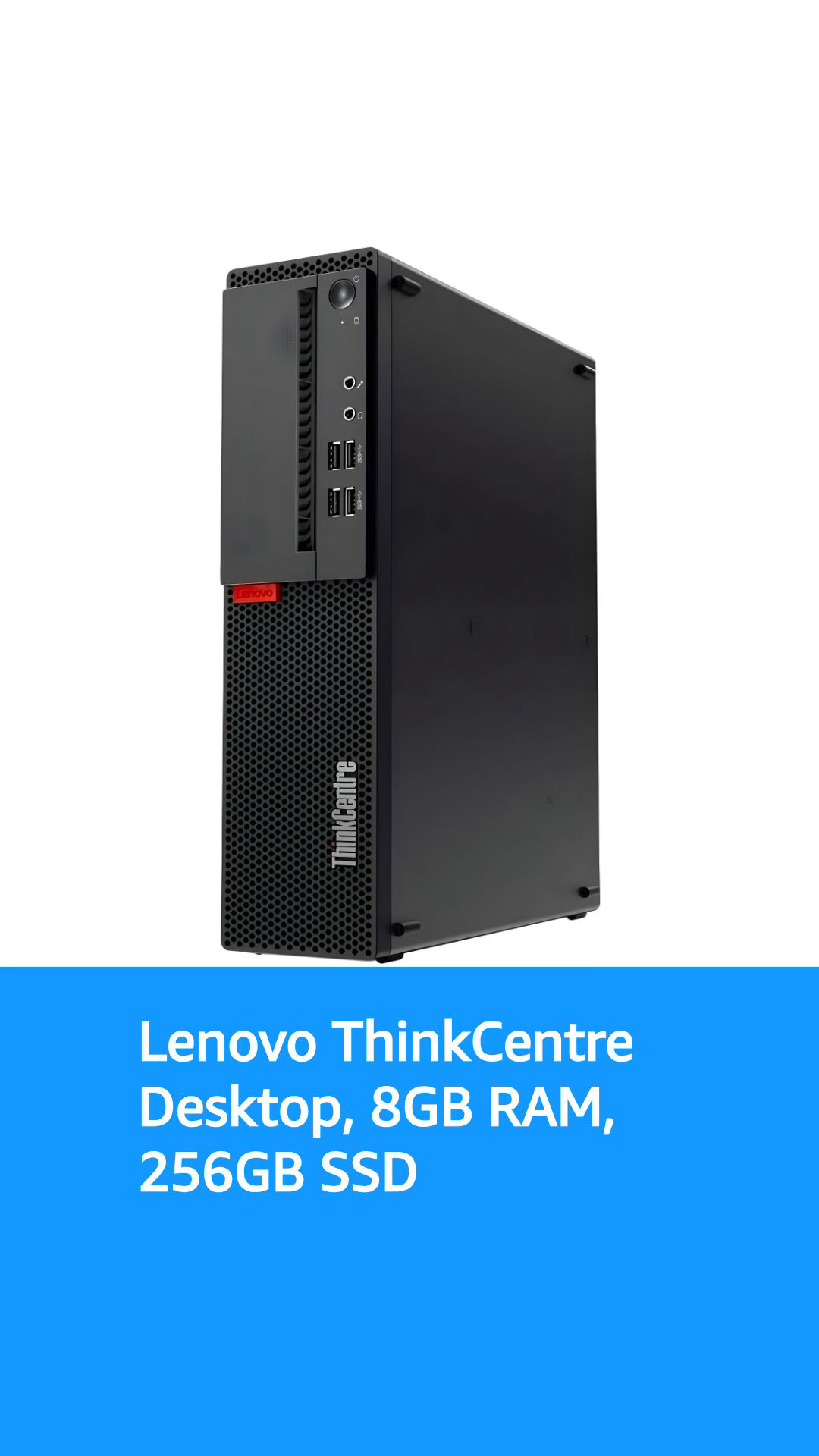Lenovo Desktop 10M7000QUS ThinkCentre M710S Ci5-7400 8GB 256GB SSD