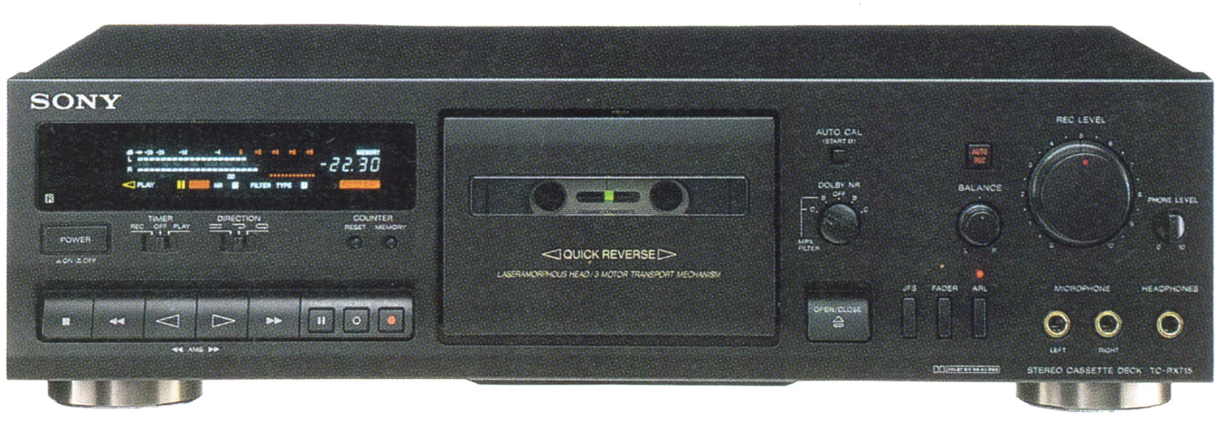 Amazon.co.jp: カセットデッキ ソニー TC-RX715 : 家電＆カメラ
