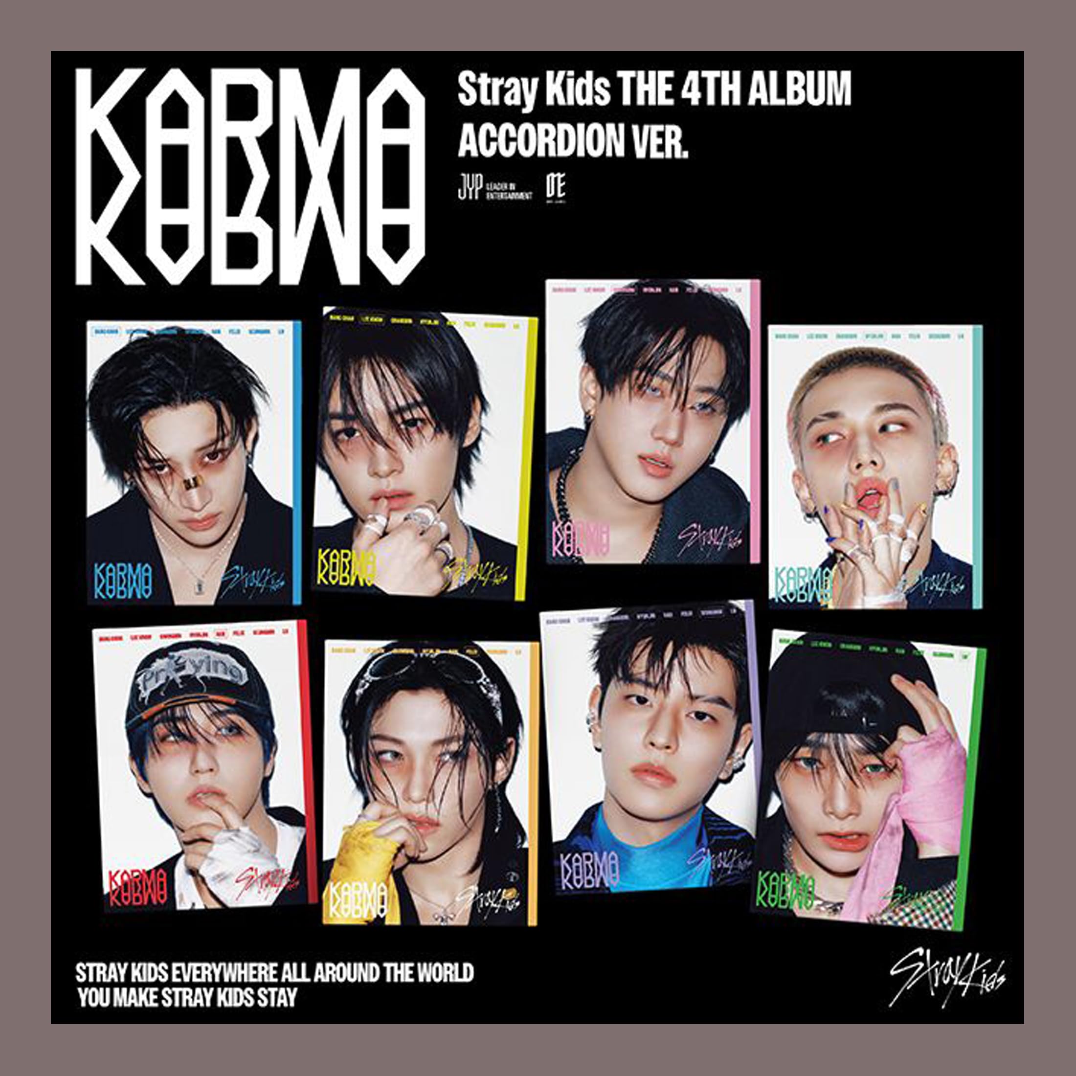 Amazon.com: Stray Kids KARMA 4th Full Album (ACCORDION - HAN Ver