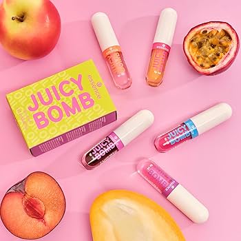 essence JUICY BOMB lip oil set 02 POUT OF PARADISE, Lippenöl-Set
