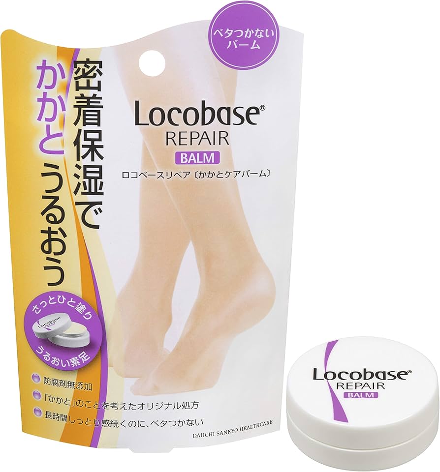 Amazon | ロコベース 第一三共ヘルスケア リペアかかとケアバーム 10g