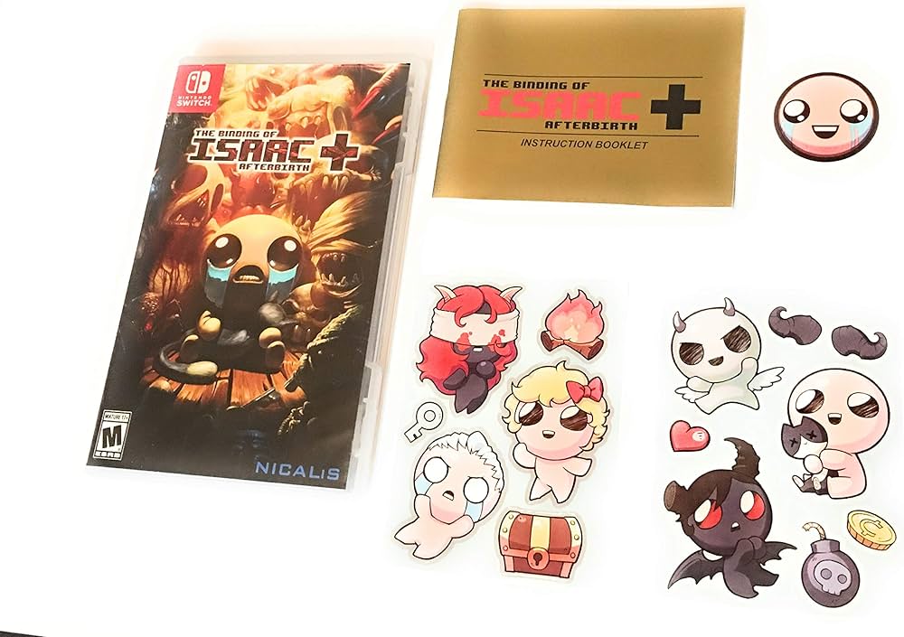 Amazon.com: The Binding of Isaac: Afterbirth+ - Nintendo Switch