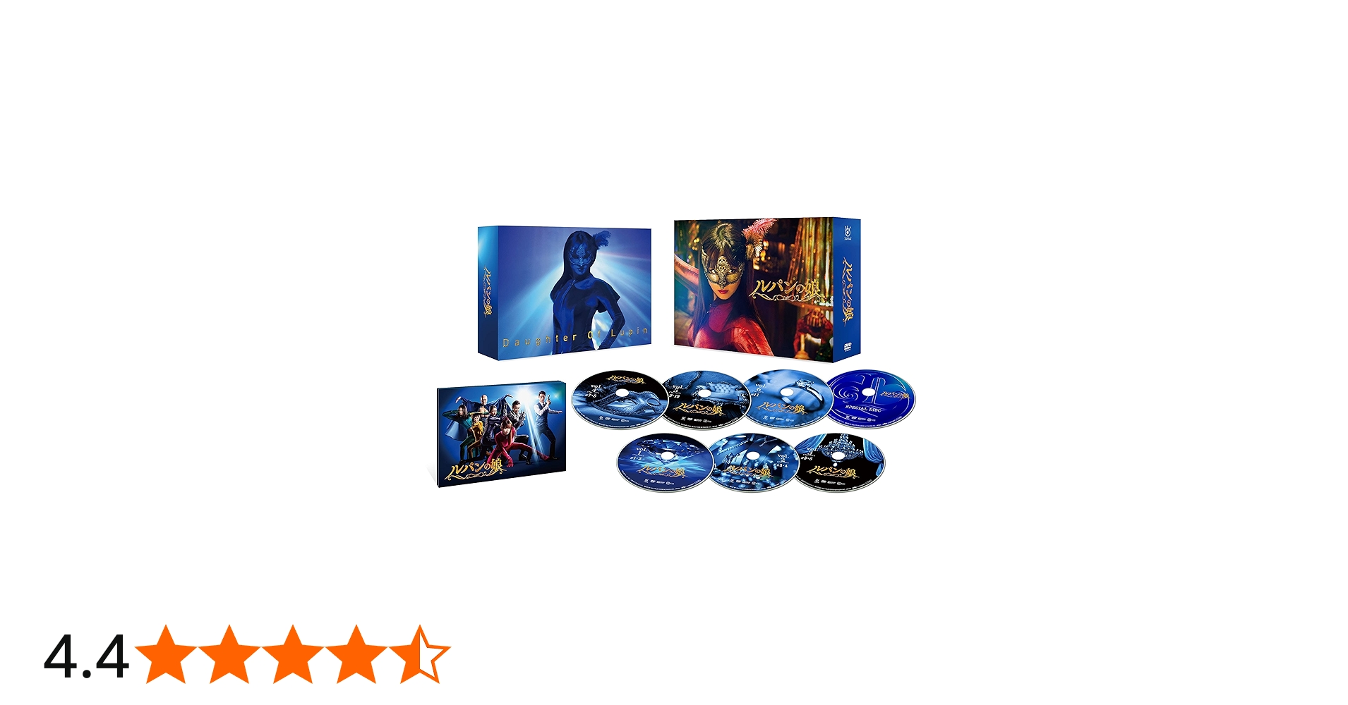 Amazon.co.jp: ルパンの娘 DVD-BOX : 深田恭子, 瀬戸康史, 小沢真珠