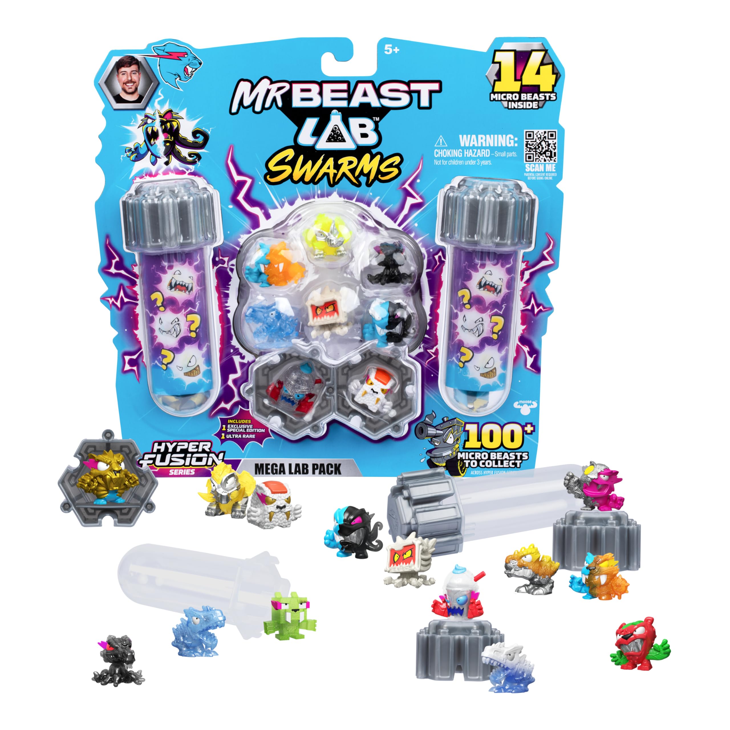 Amazon.com: MrBeast Lab Swarms Series 3, Hyper Fusion Series, 14