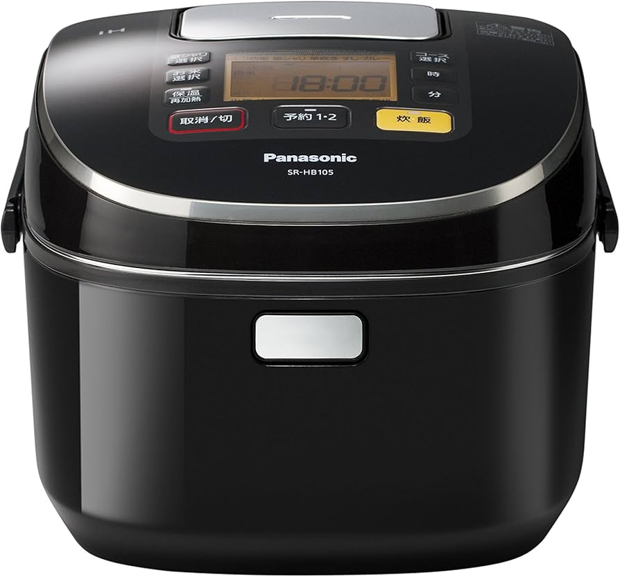 Amazon | パナソニック 5.5合 炊飯器 IH式 ブラック SR-HB105-K