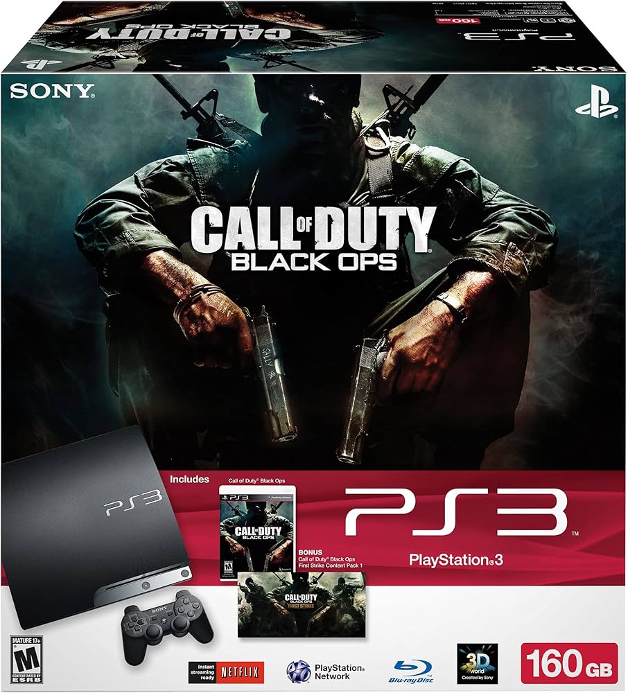 Amazon.com: PlayStation 3 160GB Call of Duty: Black Ops Bundle