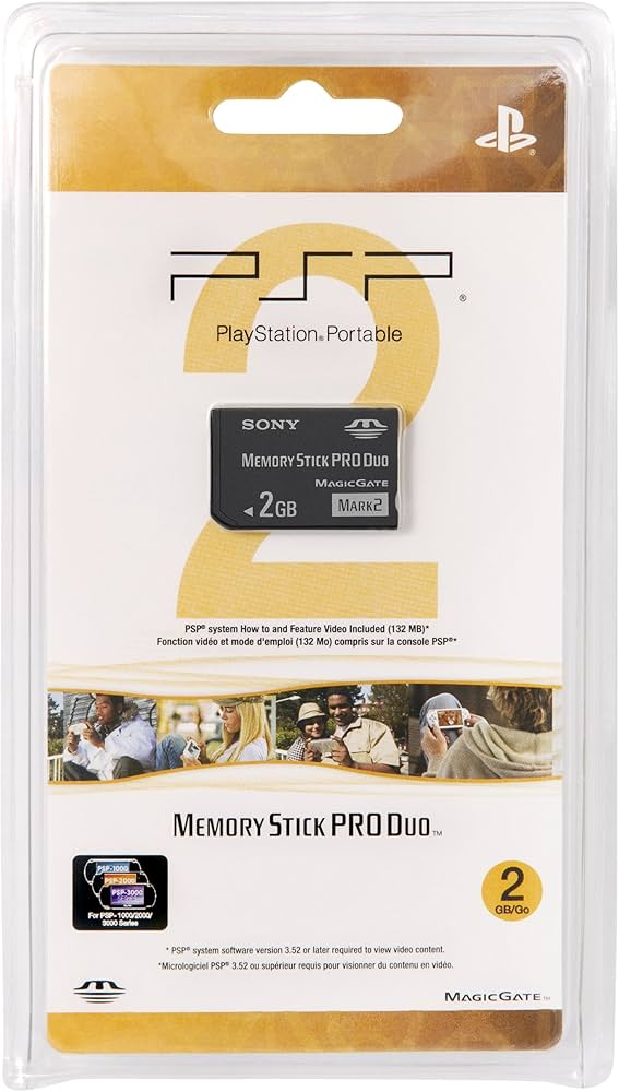 Amazon.com: PSP Memory Stick PRO Duo (2GB) : Electronics