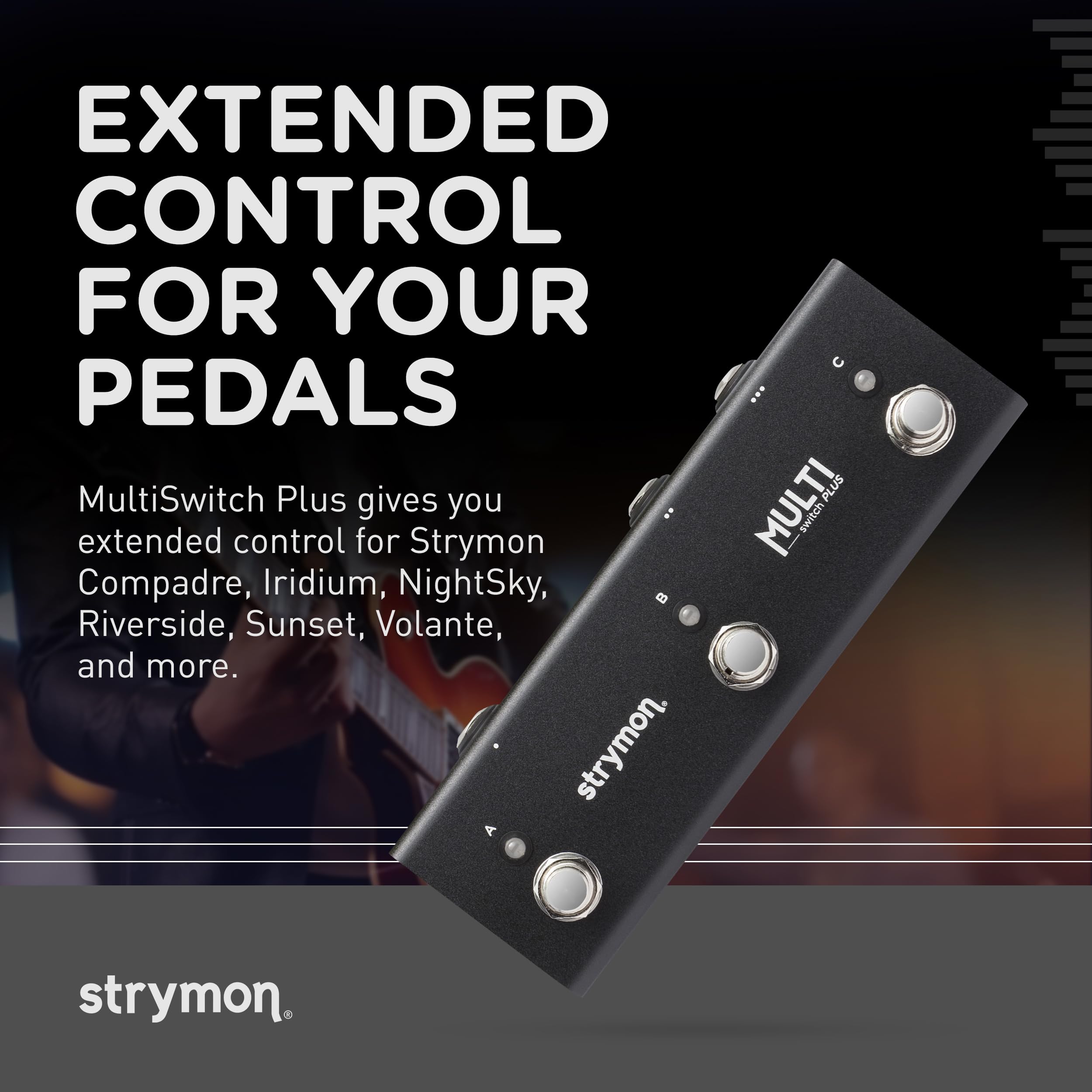 Amazon.com: Strymon MultiSwitch Plus Footswitch for Guitar Effects