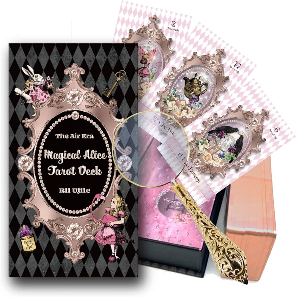 タロットカード【 風の時代のアリスタロット・ジュエリーピンクBOX