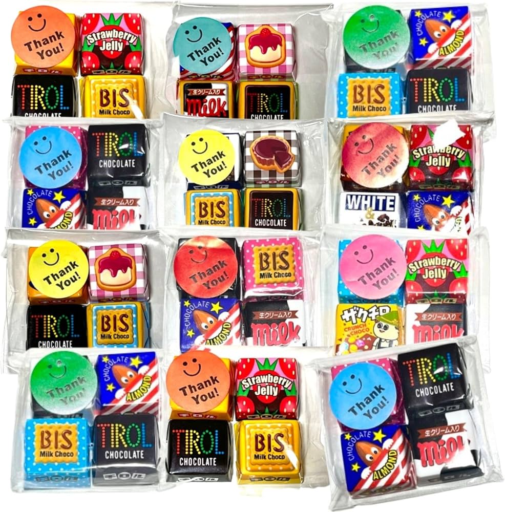 Amazon | チロルチョコ アソート プチギフト 4個入り12セット お礼