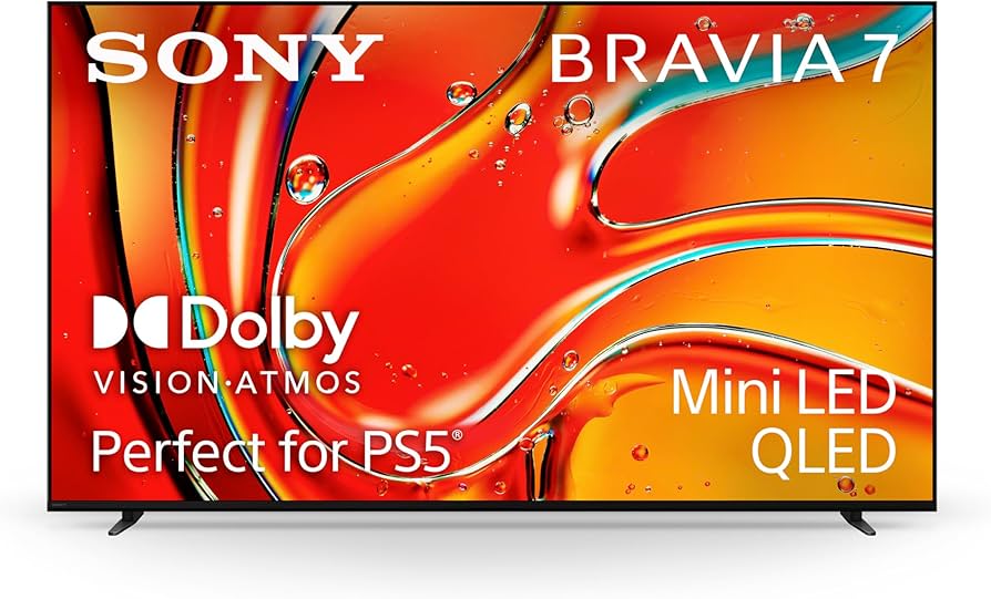 Sony 65 Inch Mini LED QLED 4K Ultra HD TV BRAVIA 7 Smart Google TV