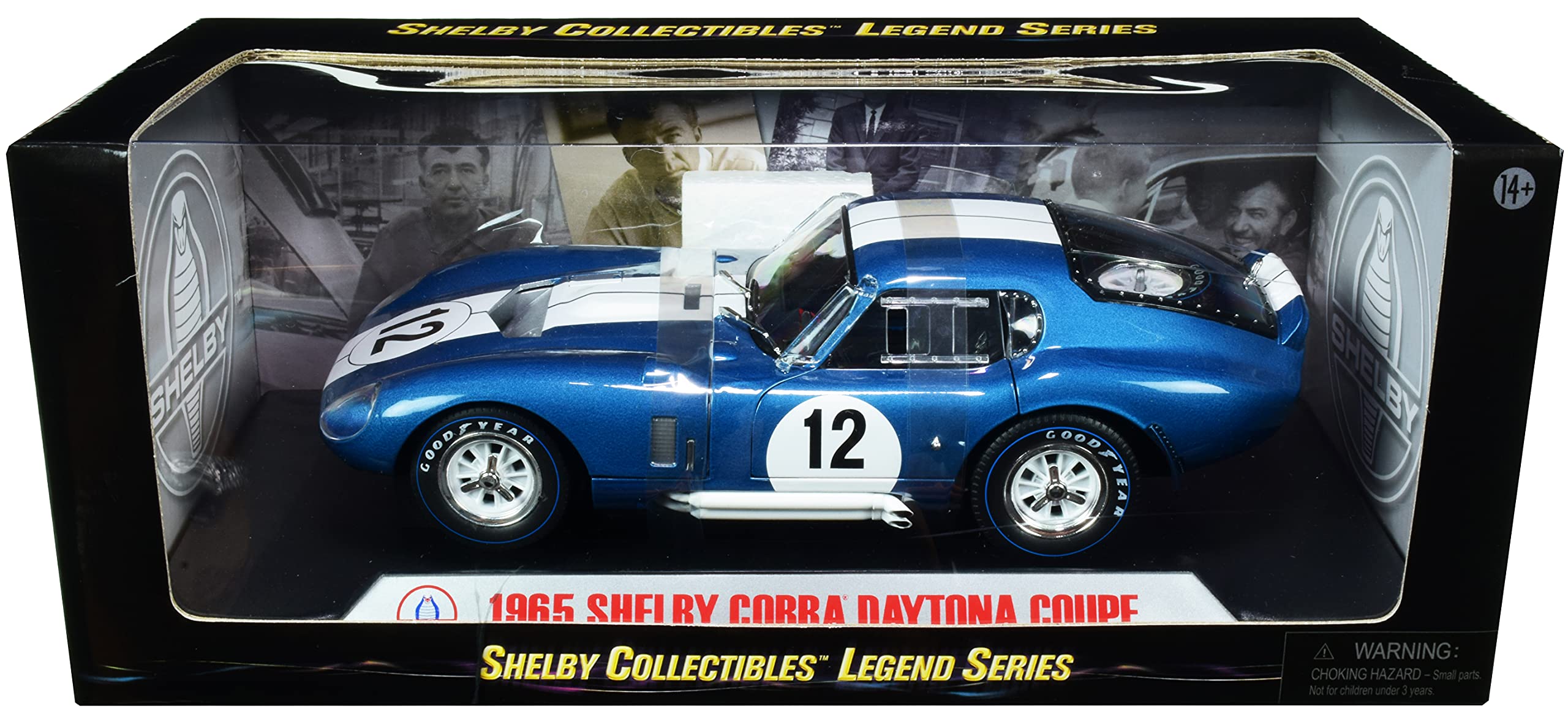 Amazon | 1965 シェルビー コブラ デイトナクーペ #12 ブルー