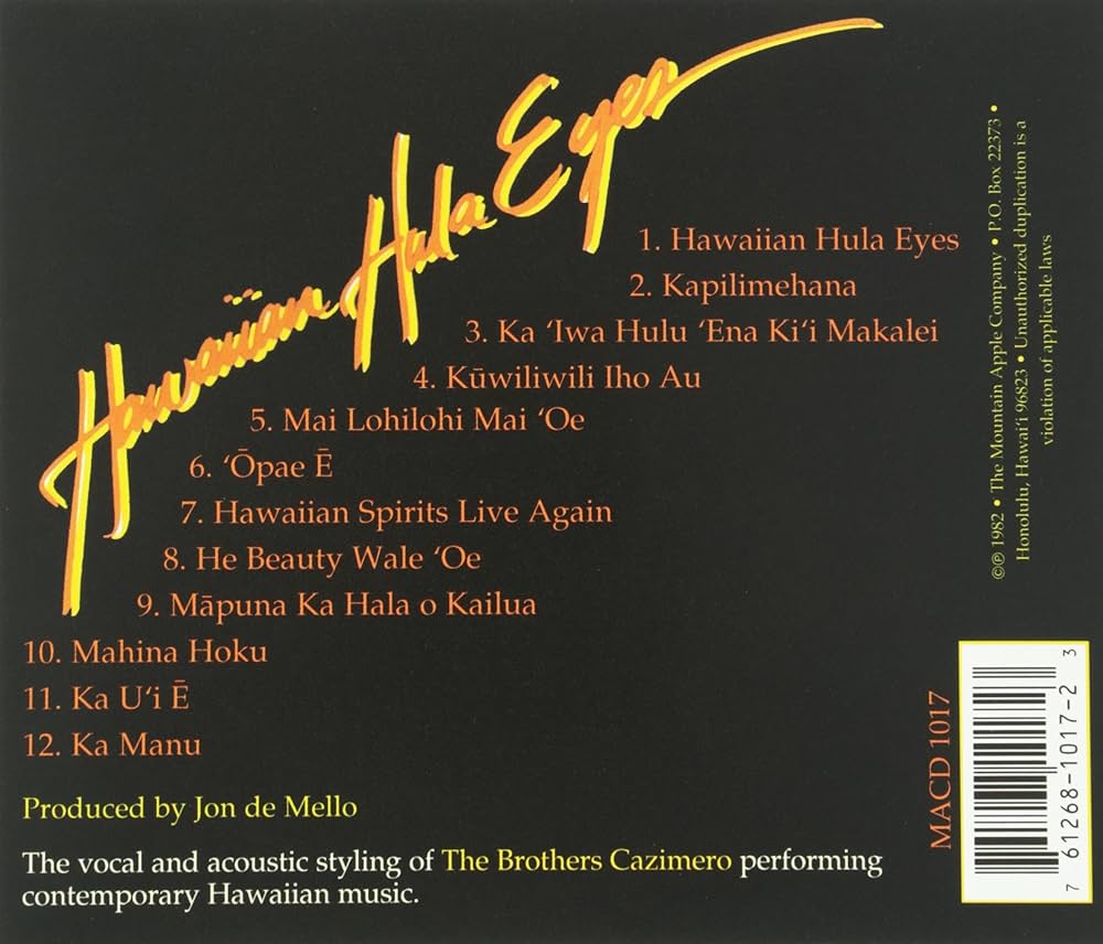 Bros Cazimero - Hawaiian Hula Eyes - Amazon.com Music