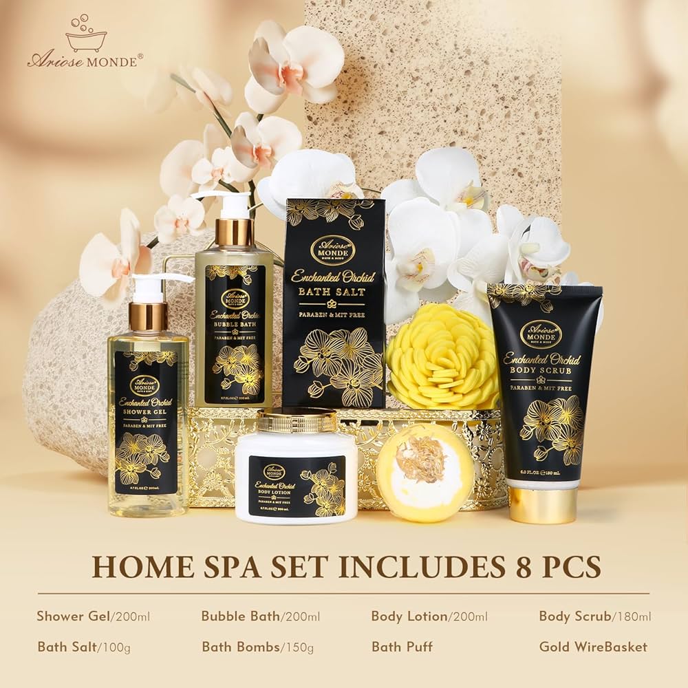 Amazon.com : Spa Gift Baskets for Women, Gift Set for Mom