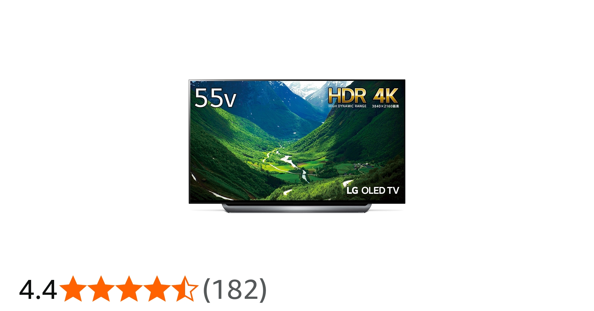 Amazon | LG 55V型 有機EL テレビ OLED55C8PJA 4K ドルビービジョン